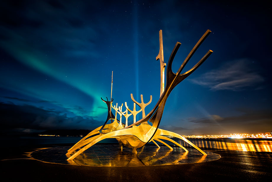 Reykjavyk de noche - Viaje Fotográfico Islandia 2023